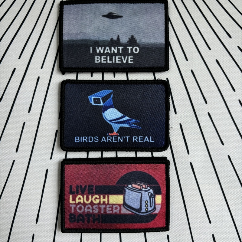 Urban Backpack Tactical - Leuke Geprinte Tactische Patches Vogels Zijn