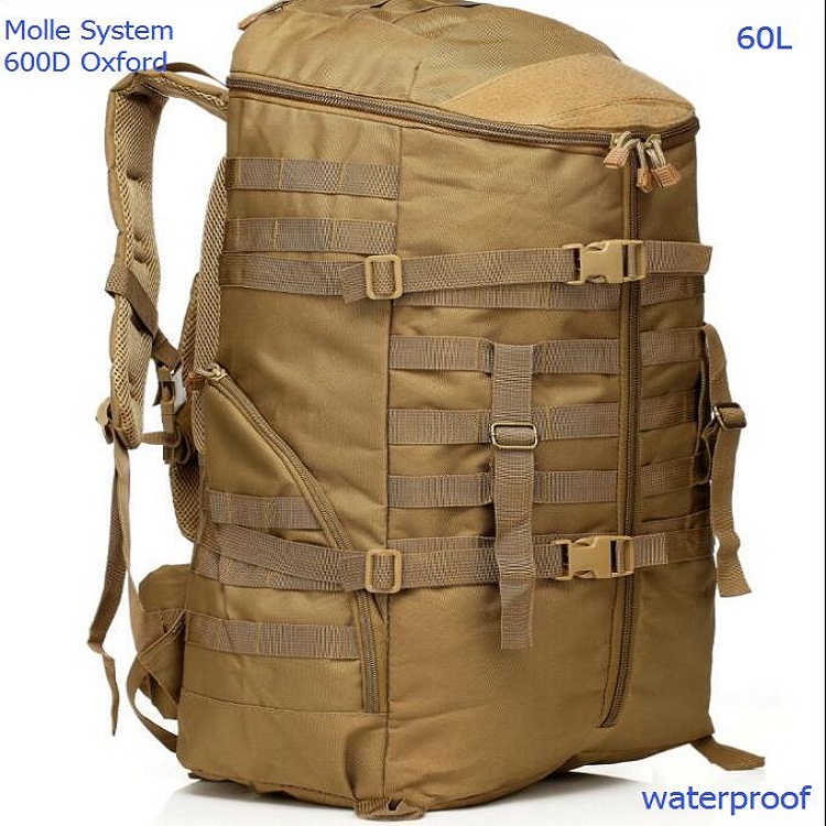 NOVRA 65L MOLLE-wandelrugzak - Hiking Backpack Waterproof recensie en prijs